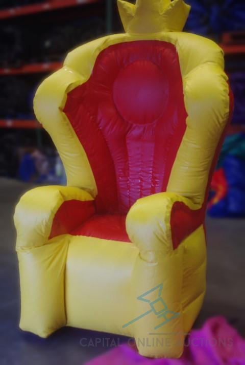 Inflatable Throne Chair