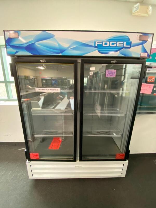 NEW Fogel USA Freezer, merchandiser, two-section