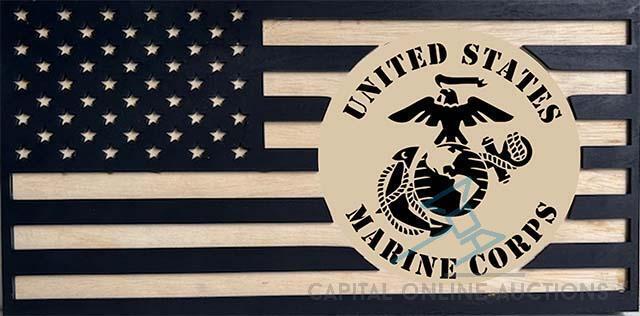 Custom Wood Flag