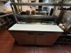 2 Door Refrigerated Sandwich Table - 2