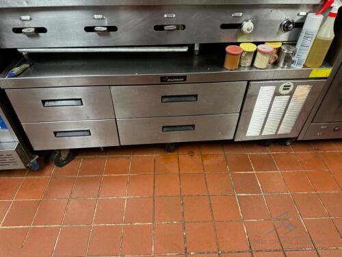 Delfield 4 drawer chef's base