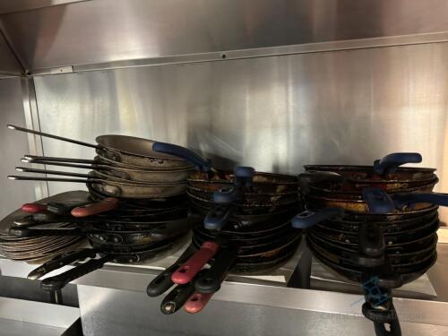 Lot of saute pans