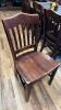 (20) Wooden Dining Chairs