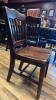 (20) Wooden Dining Chairs - 2