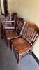 (20) Wooden Dining Chairs - 5