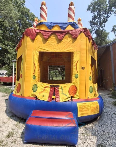 Birthday Cake Bounce House