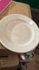 (31) White 9 inch Dinner plate - 2