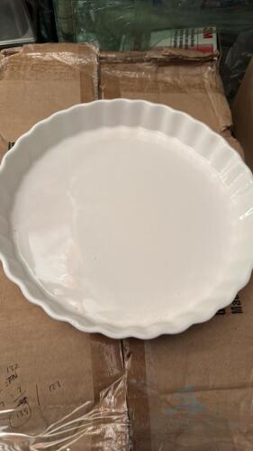 (12) Fonteasa 10.5 inch Tart Dish