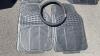 Lot of car mats and steering wheel cover - 2