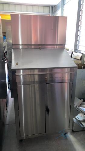 Stainless steel supervisor stand