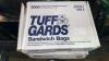 (2) Boxes of tuff guard sandwich bags - 3