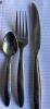 (300) stainless steel Oneida heavy duty forks / knives / spoon