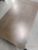 Dark Finish Coffee Table (Wood/Metal) - 4