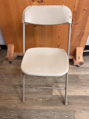 146 Palmer Snyder Bone folding chairs