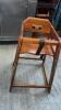 (14) Wooden High Chairs