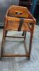 (14) Wooden High Chairs - 2