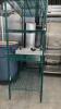 Green Wire Metal Shelf - 2