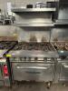 36" 6 Burner Range with single door oven, Natural gas