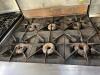 34" 6 burner range with Convection Oven - 3