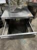 Stainless steel rolling cabinet - 2