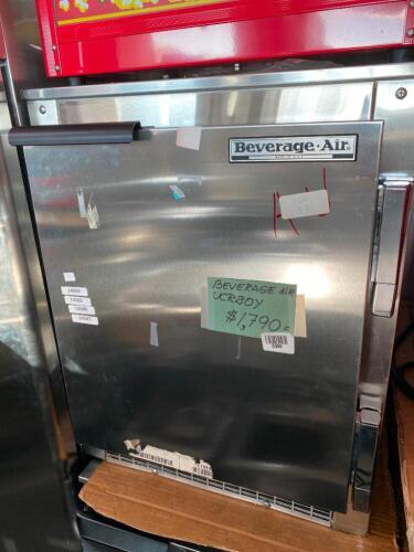 NEW Beverage Air Refrigerator, Undercounter, Reach-In