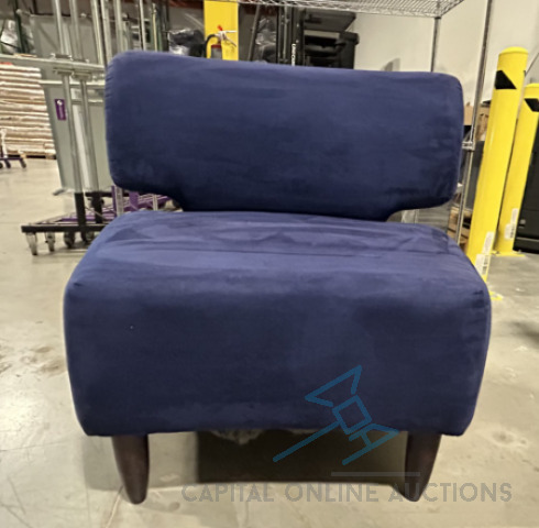 (9) IRRESISTIBLE CHAIR BLUE