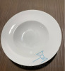 (100) BOWL WIDE RIM WHITE 12" 12OZ