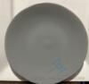 (25) PLATE DINNER MATTE GRAY 10.75