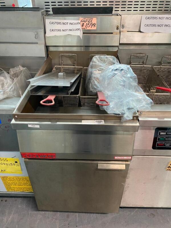 NEW Grindmaster-UNIC-Crathco Fryer, Gas