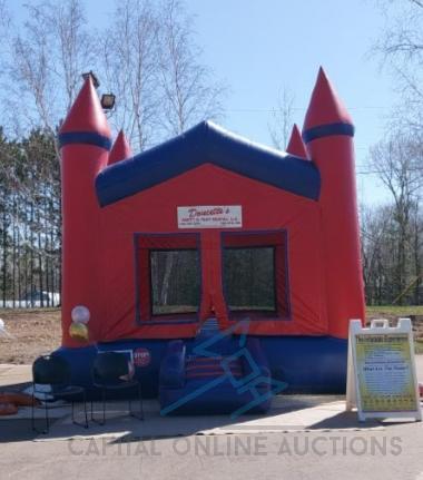 Blue Castle Bounce House