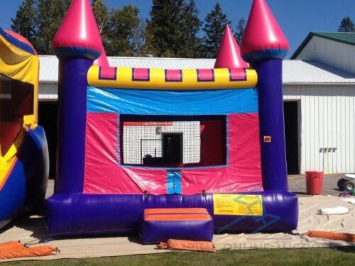 Purple Castle Bounce House