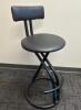 (48) Z BARSTOOL BLACK