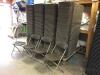 (86) Brown Samsonite Chairs