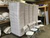 (100) White Samsonite Chairs - 2