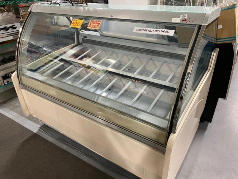 NEW Gelato/Ice Cream Display Case/Showcase