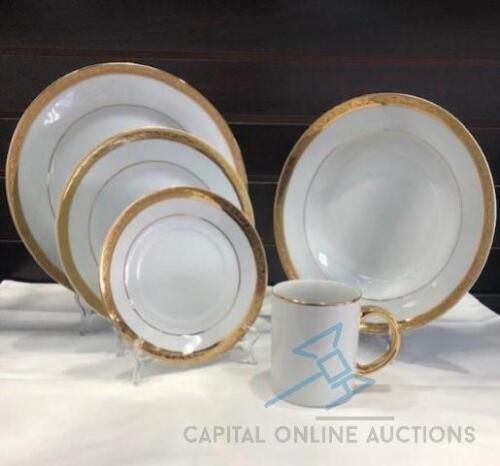 (1450) Dinnerware -Paradise Gold