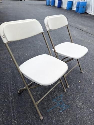 (300) Tan Folding Chairs