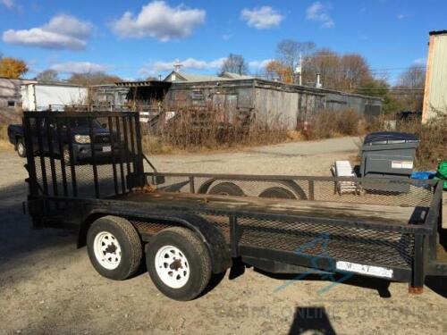 14 FT Tandem Axle Landscape Trailer