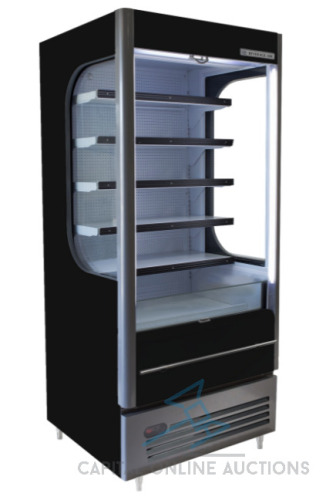 New, Never Used Beverage Air Open Display Merchandiser