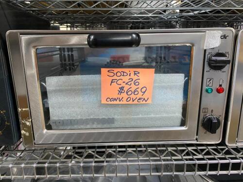 NEW Sodir-Roller Grill Convection Oven