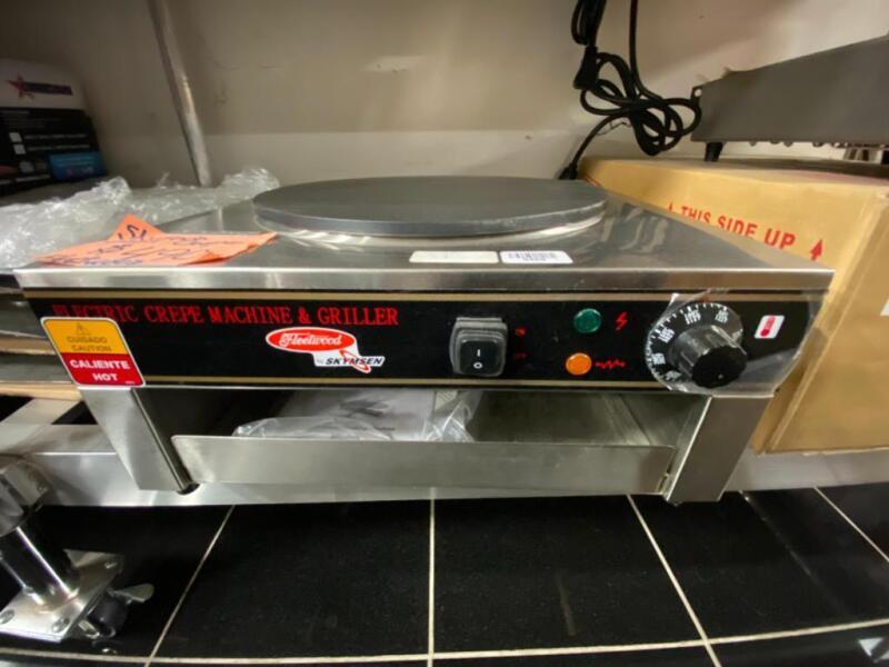 NEW Fleetwood/Skyfood Electric Crepe Cooking Machine