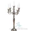 (9) Candle holder 4 Light Silver