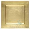 (129) Chargers Acrylic Gold Square