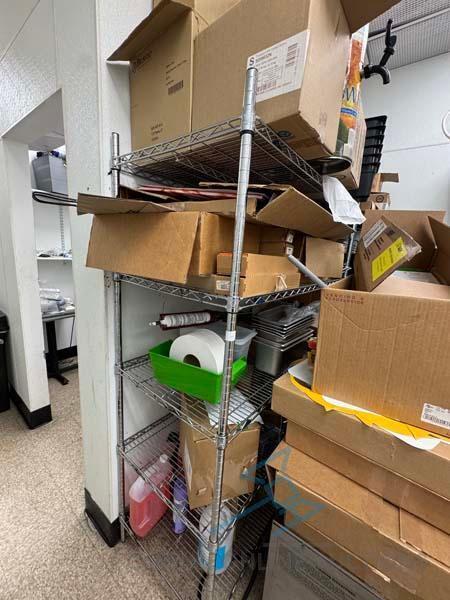 Metro wire type shelving unit