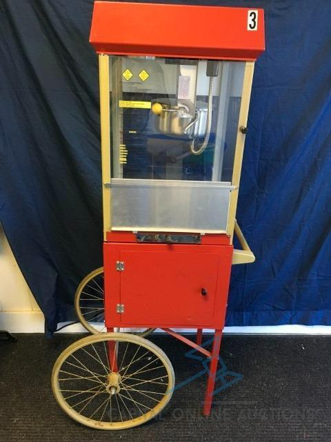 Popcorn Machine with Cart