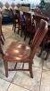 (10) Wooden dining chairs - 3