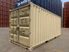 Brand New - One-Trip 20 ft Standard Shipping Container