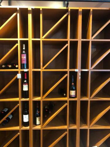 Solid Wood 12 - Case Wine Wall Unit