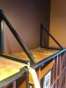 Wall Mount Brackets, Railing and Rolling Ladder - 3