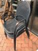 3 Metal Patio Dining Chairs - 2